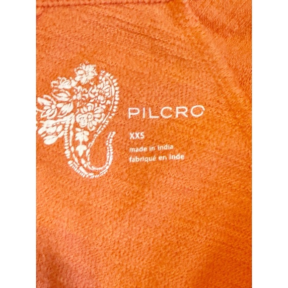 Anthropologie Terry cloth v neck top size XXS - Picture 6 of 8